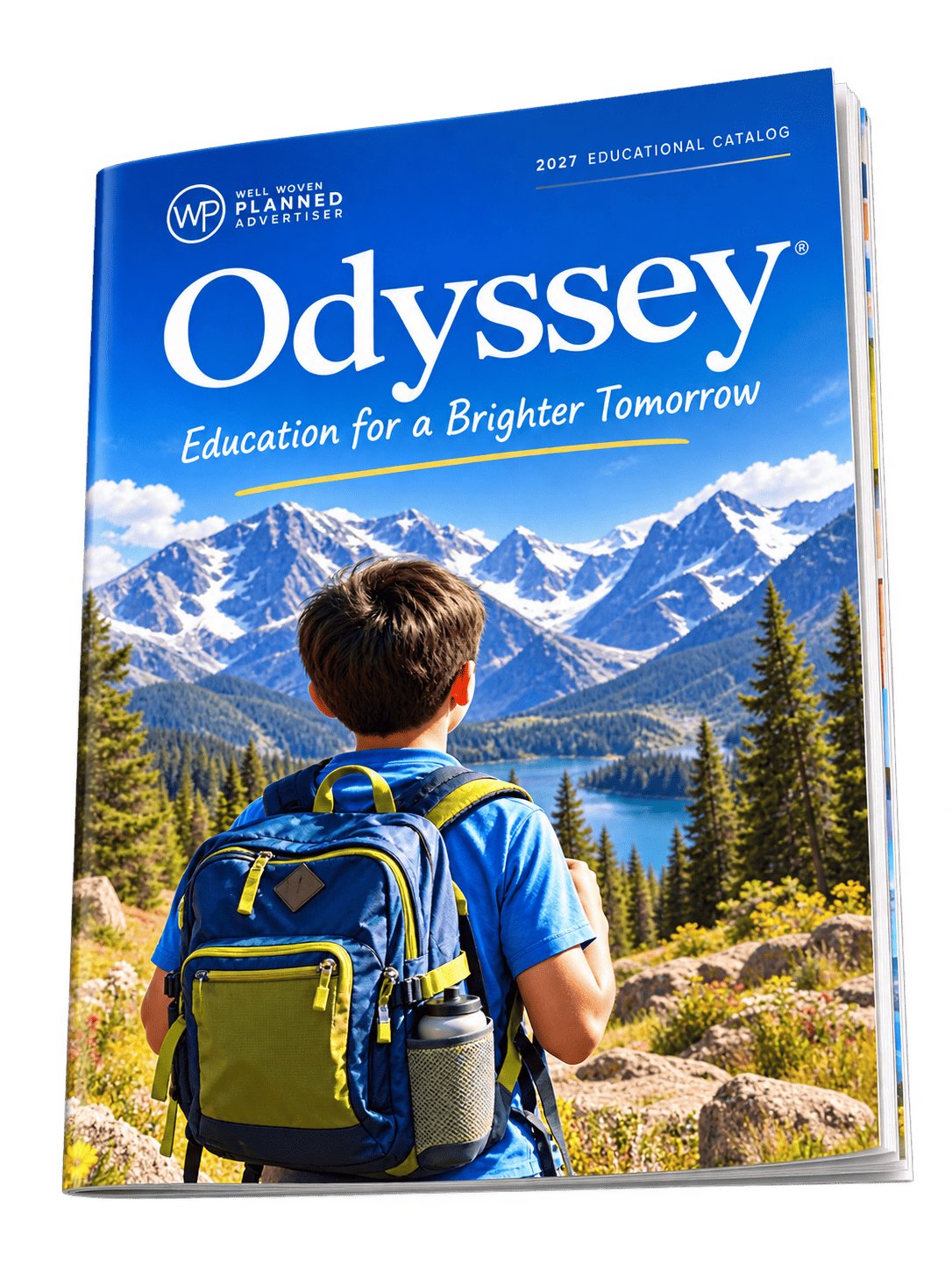 Odyssey mountain adventure catalog cover