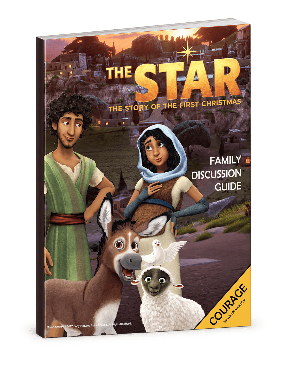 The Star activity guide book mockup